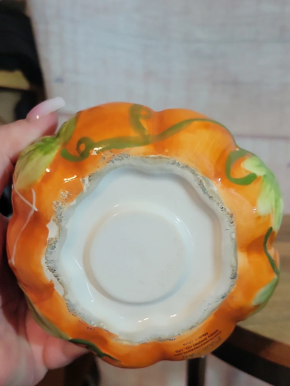 Blue Sky Kuromi Pumpkin Tealight Holder